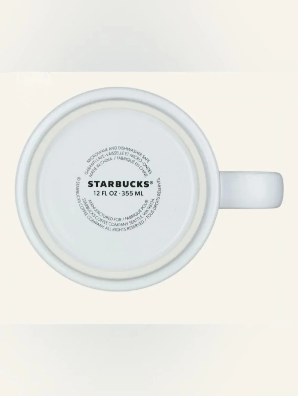 2019 STARBUCKS NYC NEW YORK CITY SUBWAY TILE CERAMIC COLLECTION MUG 12 OZ